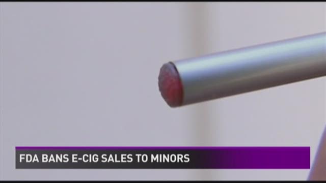 Fda Bans E Cig Sales To Minors 
